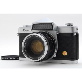 NEAR MINT Kowa Model E 35mm Film Camera Light Meter WORKS from Japan Câmera de filme Kowa modelo E 35mm quase perfeita, fotômetro, funciona do Japão