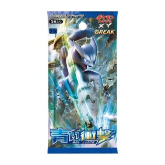 Pokemon XY8 Blue Shock 1st Edition Sealed Booster Pack Japanese Version 포켓몬 XY8 블루 쇼크 1판 봉인 부스터팩 일본어 버전