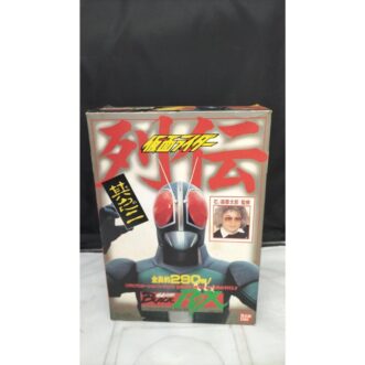 NEAR MINT Bandai Kamen Rider Retsuden 2 Chronicle Black RX Action Figure Figura de ação Bandai Kamen Rider Retsuden 2 Chronicle Black RX quase nova