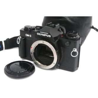 PROMOTION. NEAR MINT 올림푸스 OM-3 블랙 바디 35mm 필름카메라 SLR Olympus