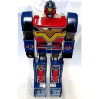 EXC+5 Bandai Jumbo Machinder Five Robo Power Rangers 52cm Vintage Action Figure EXC+5 Bandai Jumbo Machinder Five Robo Power Rangers 52 cm Figura de Ação Vintage