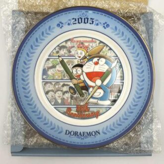 NEAR MINT Shogakukan Doraemon’s Bell Year Plate 2005, Box NEAR MINT Shogakukan Doraemon’s Bell Year Plate 2005, Kotak