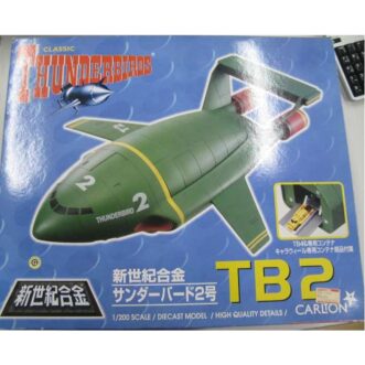 PROMOTION. NEAR MINT Aoshima Thunderbird No. 2 New Century Alloy Chogokin, Box NEAR MINT 아오시마 샌더버드 2호 신세기합금 초합금, 상자 Aoshima