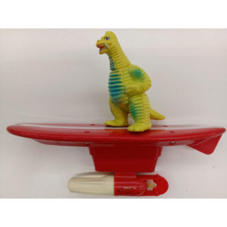 RARE NEAR MINT BANDAI Kaiju Surfing Red King Action Figure from Japan