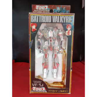 NEAR MINT Takatoku Battroid Valkyrie VF-1J Plated Action Figure, Box Robotech