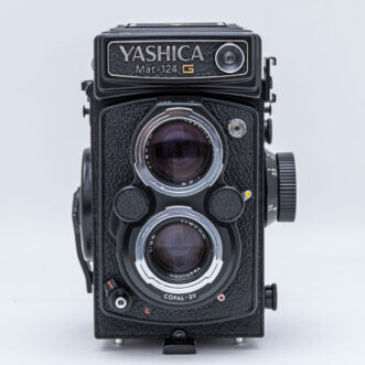 PROMOTION. EXC+5 Yashica雅西卡墊子124G單眼底片相機曝光計作品 EXC+5 Yashica 야시카 매트 124G TLR 필름 카메라 노출계 동작합니다