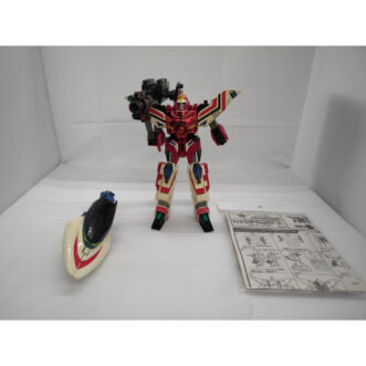 PROMOTION. 近乎全新 Takara Hyper Red Jack Armor 可動人偶，手冊 RARE NEAR MINT Takara Hyper Red Jack Armor Action Figure, Manual from Japan