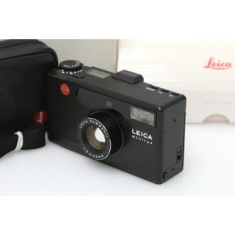 PROMOTION. EXC+5 Leica minilux Black SUMMARIT 40mm f/2.4, Box, Manual etc from Japan EXC+5 라이카 minilux 블랙 SUMMARIT 40mm f/2.4, 상자, 설명서 등 Leica