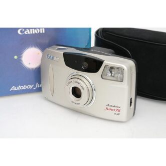 EXC+4 Canon Autoboy Juno 76 35mm Film Point and Shoot Camera, Box, Case, Manual EXC+4 Canon Autoboy Juno 76 35mm 필름 포인트 앤 슛 카메라, 상자, 케이스, 설명서