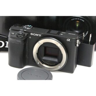 MINT Sony a6400 ILCE-6400 Black Body Sensor Cleaned, Box, Manual, etc Sensor de corpo preto Sony a6400 ILCE-6400 impecável, caixa, manual, etc.