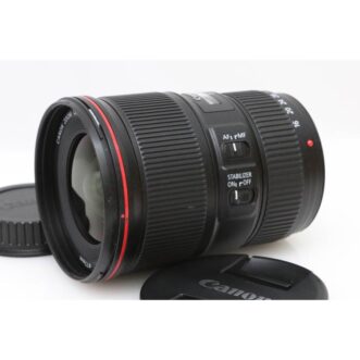 NEAR MINT Canon EF 16-35mm f/4L IS USM, Case, Front Cap, Rear Cap NEAR MINT Canon EF 16-35mm f/4L IS USM, Kaso, Takip sa Harap, Takip sa Likod