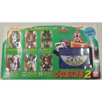 UNOPENED Bandai Bee Robo Collection 2 Kabutack Figure, Box Boneco Bandai Bee Robo Collection 2 Kabutack, fechado, caixa