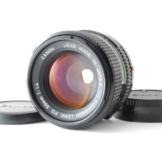 Canon New FD 50mm f/1.4, Front Cap, Rear Cap 캐논 신형 New FD 50mm f/1.4 렌즈, 앞캡, 뒷캡 포함