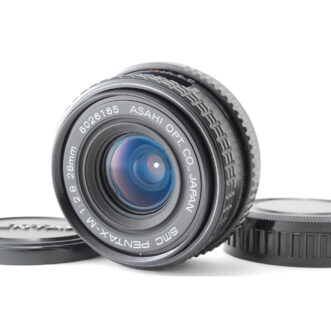NEAR MINT Pentax smc PENTAX-M 28mm f/2.8, Front Cap, Rear Cap MALAPIT SA MINT Pentax smc PENTAX-M 28mm f/2.8, Takip sa Harap, Takip sa Likod
