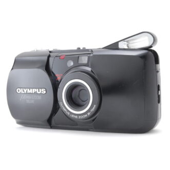 EXC+5 Olympus mju ZOOM DELUXE 35mm Film Point and Shoot Camera from Japan 日本產奧林巴斯 mju ZOOM DELUXE 35mm 底片傻瓜相機，成色極佳（EXC+5）。