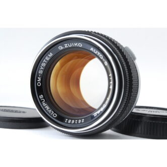 EXC+5 Olympus OM-SYSTEM G.ZUIKO AUTO-S 50mm f/1.4, Front Cap, Rear Cap EXC+5 Olympus OM-SYSTEM G.ZUIKO AUTO-S 50mm f/1.4, Takip sa Harap, Takip sa Likod