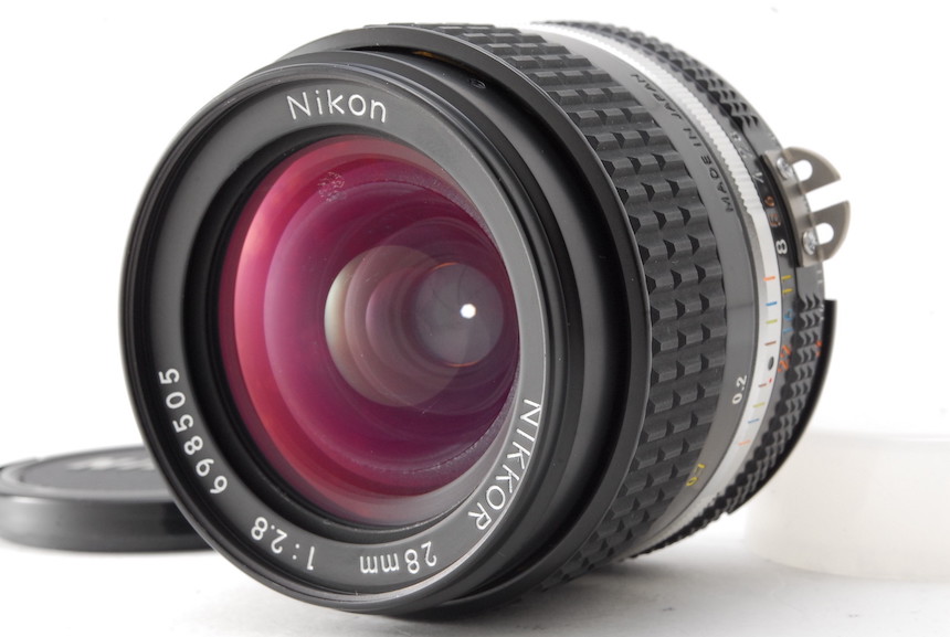 PROMOTION. APPERRANCE MINT Nikon NIKKOR 28mm f/2.8 Ais Ai-s, Front Cap, Rear Cap from Japan APERRANCE MINT Nikon NIKKOR 28mm f/2.8 Ais Ai-s, ฝาหน้า, ฝาหลัง จากญี่ปุ่น