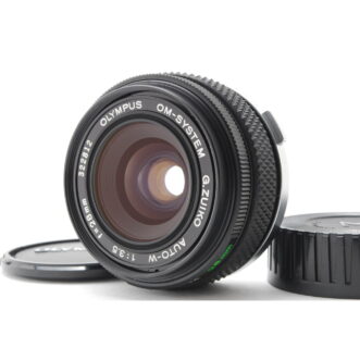 거의 새것과 같은 상태의 올림푸스 G.ZUIKO AUTO-W 28mm f/3.5 렌즈 (앞 캡, 뒷 캡 포함) – 일본 제조 NEAR MINT Olympus G.ZUIKO AUTO-W 28mm f/3.5, Front Cap, Rear Cap from Japan