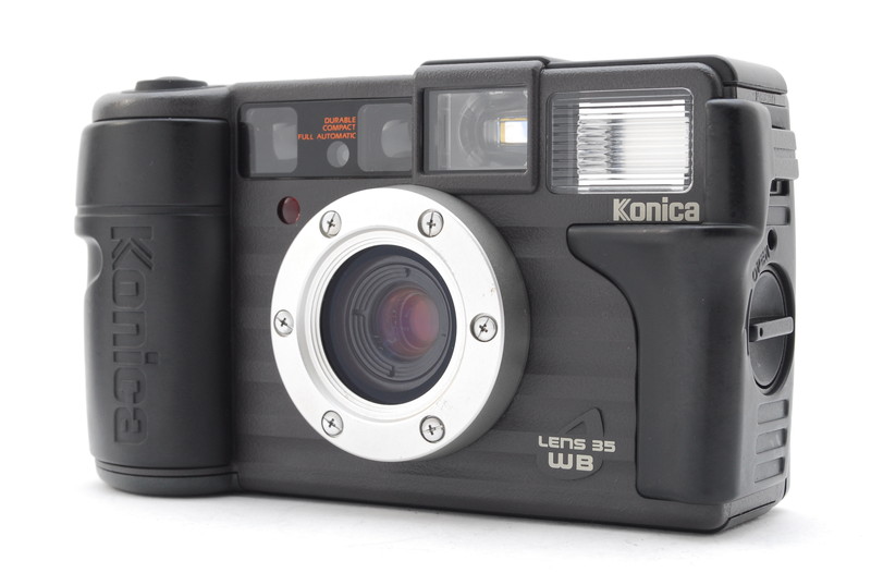 PROMOTION. MINT Konica Genbakantoku 35 WB 現場監督 Point and Shoot 35mm Film Camera from Japan