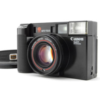 NEAR MINT Canon AF35ML, Takip sa Harap, Strap 35mm Film Point and Shoot Camera NEAR MINT Canon AF35ML, Front Cap, Strap 35mm Film Point and Shoot Camera