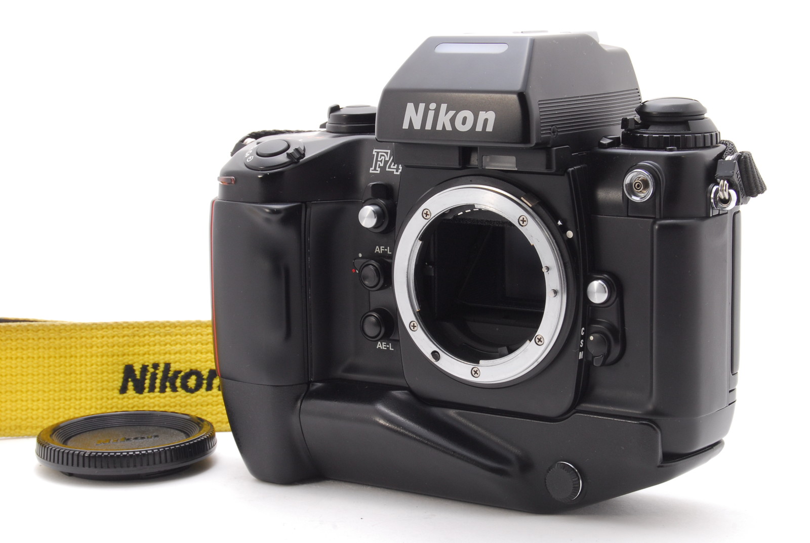 PROMOTION.EXC+++++ Nikon F4S 35mm SLR Film Camera Body Only, MB-21 Battery Grip from Japan