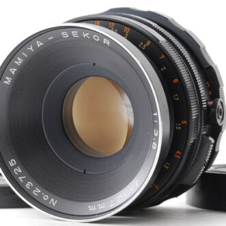 PROMOTION.EXC+5 Mamiya Sekor 127mm f/3.8，前盖，后盖适用于日本 RB67 EXC+5 Mamiya Sekor 127mm f/3.8, Front Cap, Rear Cap for RB67 from Japan