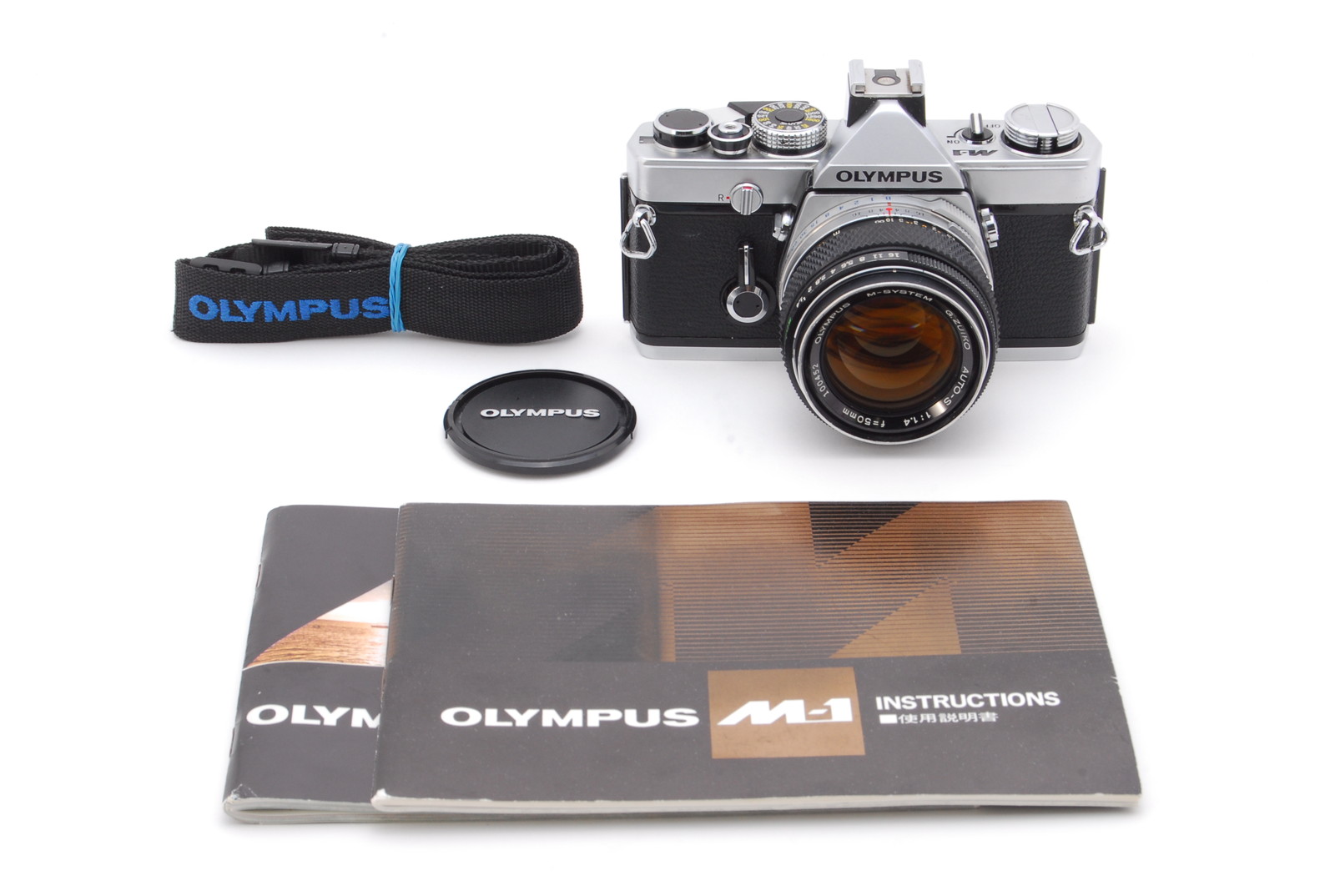 PROMOTION.RARE😊 EXC+++++ Olympus M-1, M-System G Zuiko 50mm f/1.4, Manual, Lens Catalog