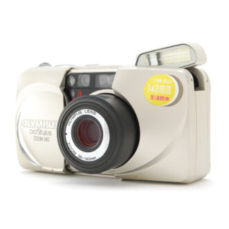Câmera Olympus Infinity Stylus Zoom 140 de filme 35 mm quase perfeita NEAR MINT Olympus infinity Stylus Zoom 140 35mm Film Point and Shoot Camera