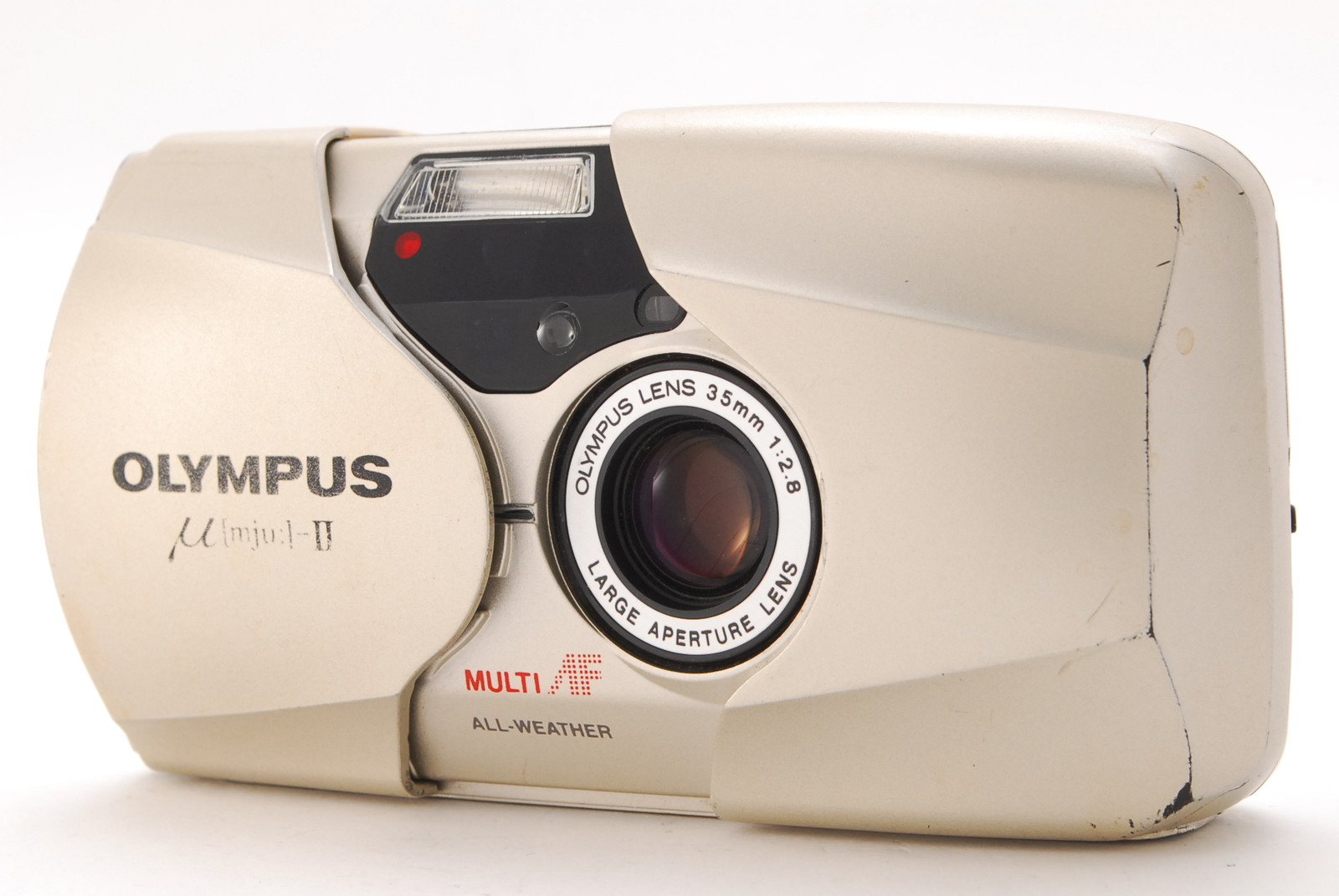 PROMOTION. EXC+++++ Olympus μ mju II 35mm f/2.8 35mm Film Point and Shoot Camera from Japan