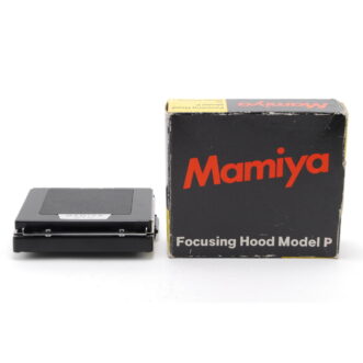 PROMOTION. MINT MAMIYA Focusing Hood Model P, Box from Japan 全新 MAMIYA 对焦遮光罩 P 型，日本原装盒装