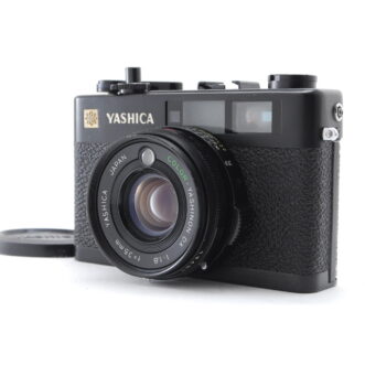 PROMOTION. EXC+5 Yashica Electro35 CC 35mm Film Rangefinder Black Body, Front Cap EXC+5 야시카 일렉트로35 CC 35mm 필름 레인지파인더 블랙바디, 전면캡 Yashica