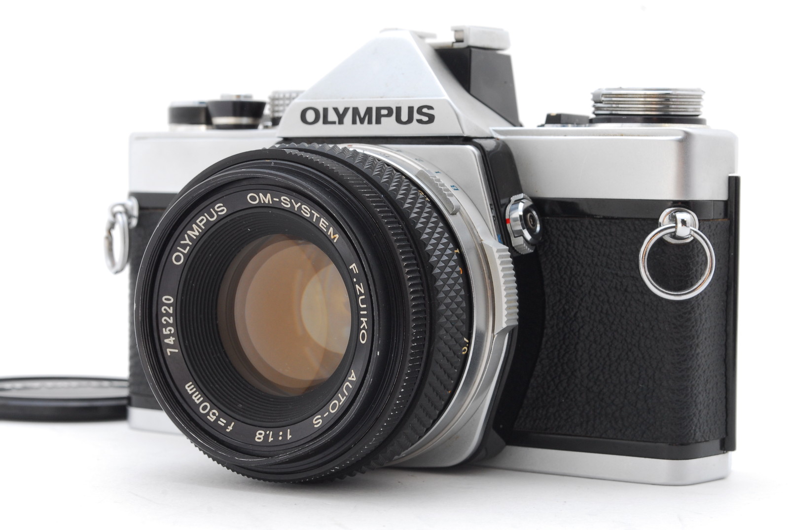 PROMOTION. EXC++++ Olympus OM-1 F.ZUIKO AUTO-S 50mm f/1.8, Front Cap 35mm Film Camera SLR from Japan