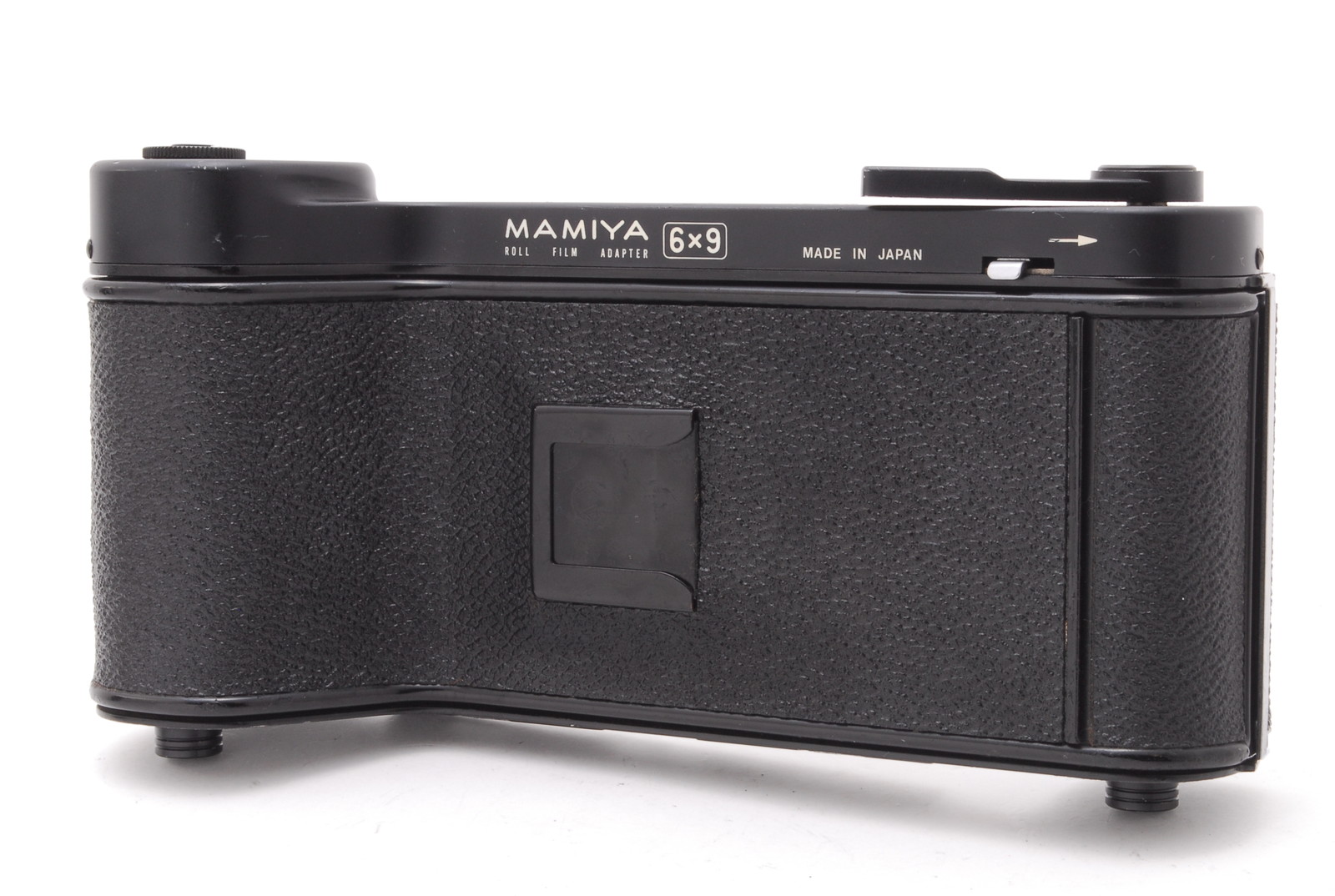PROMOTION.EXC++++ Mamiya 6×9 Roll Film Adapter Back Black for Universal Press from Japan