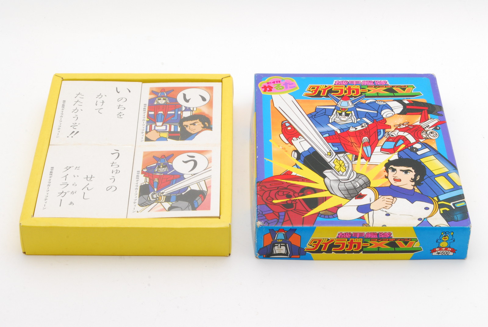 PROMOTION.SUPER RARE OPEN BOX Dairugger XV Voltron Karuta Japanese Traditional Card Game