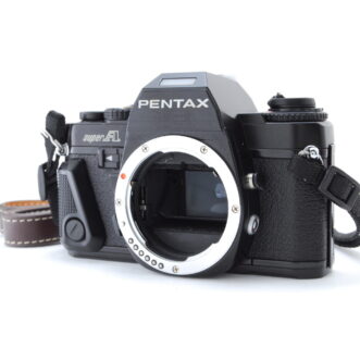 PROMOTION. NEAR MINT Pentax Super A 35mm Film SLR Camera Black Body, Strap from Japan NEAR MINT Pentax Super A 35mm 필름 SLR 카메라 블랙 바디, 스트랩