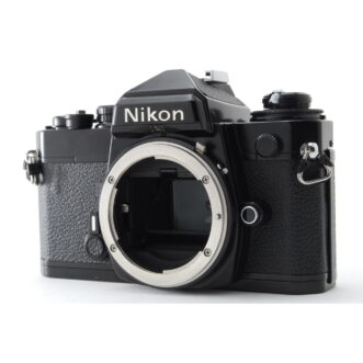 PROMOTION. NEAR MINT Nikon FE Black Body 35mm Film SLR Camera LIGHT METER WORKS from Japan NEAR MINT กล้อง Nikon FE Black Body 35mm Film SLR เครื่องวัดแสงทำงานจากญี่ปุ่น