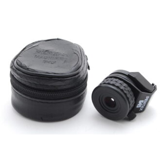 PROMOTION. NEAR MINT Pentax 645 Magnifier Viewfinder Eyepiece for 645 N NII, Case from Japan 近品賓得 645 放大鏡取景器目鏡，適用於 645 N NII，保護套