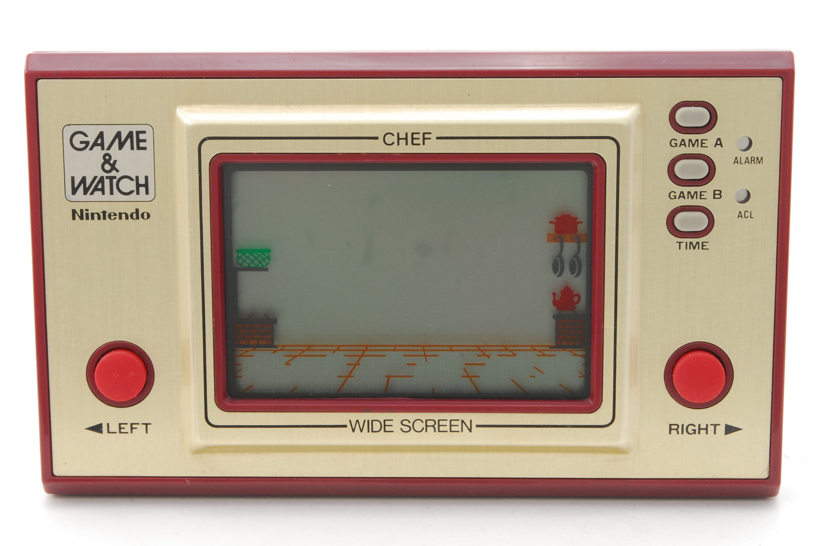 PROMOTION. NEAR MINT Nintendo Game & Watch Chef FP-24 Vintage Made in 1981 from Japan