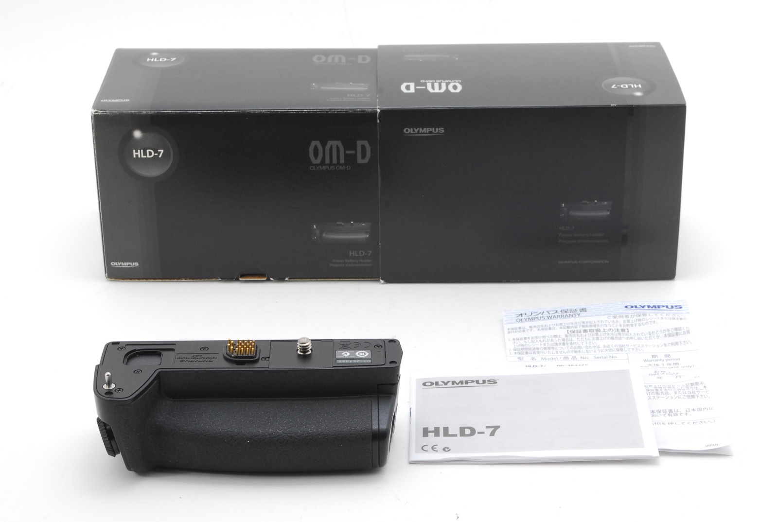 PROMOTION. TOP MINT Olympus HLD-7 Battery Grip for OM-D E-M1, Box, Manual from Japan