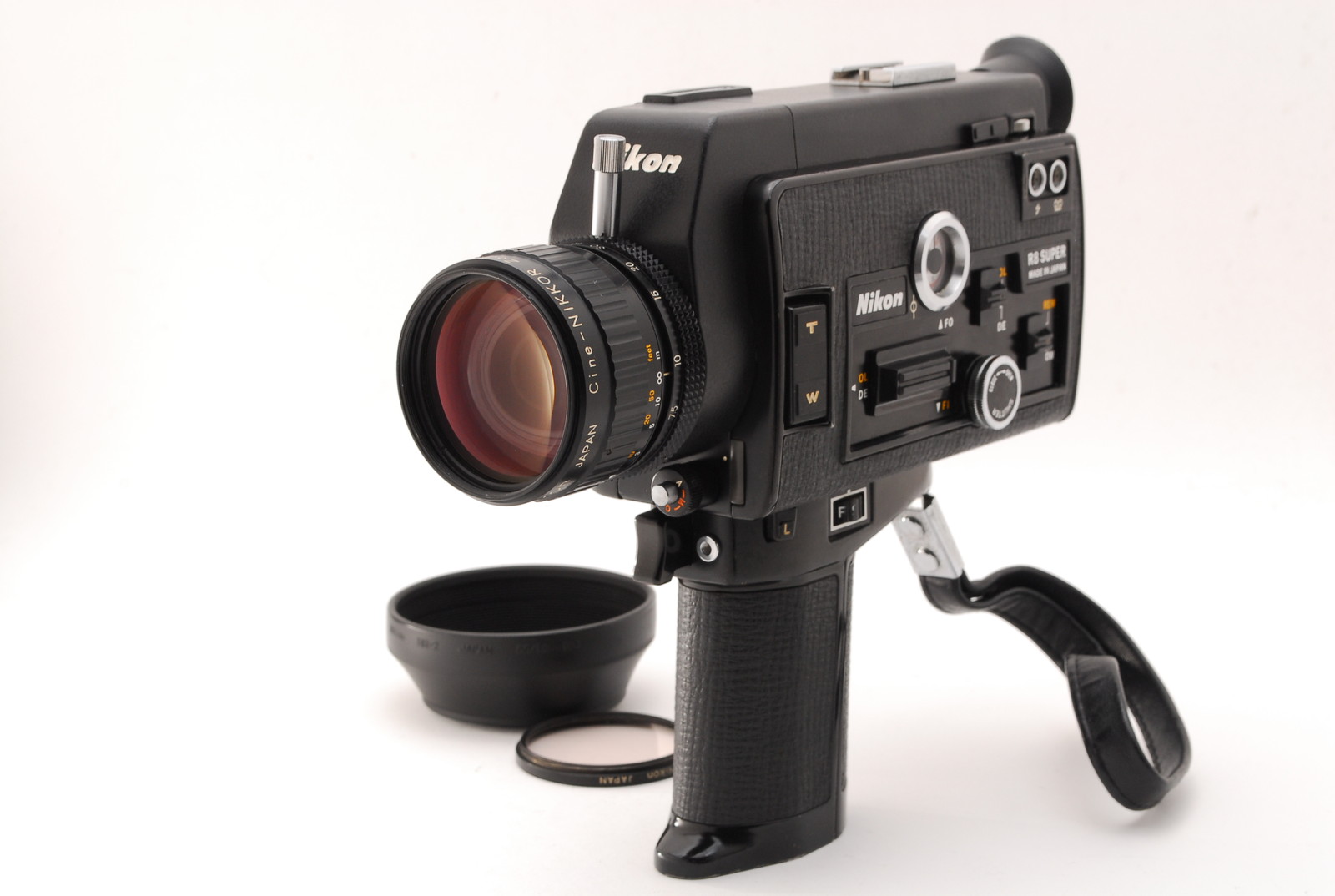 PROMOTION.EXC+++ Nikon R8 Super 8 Movie Film Camera LIGHT METER WORKS from Japan