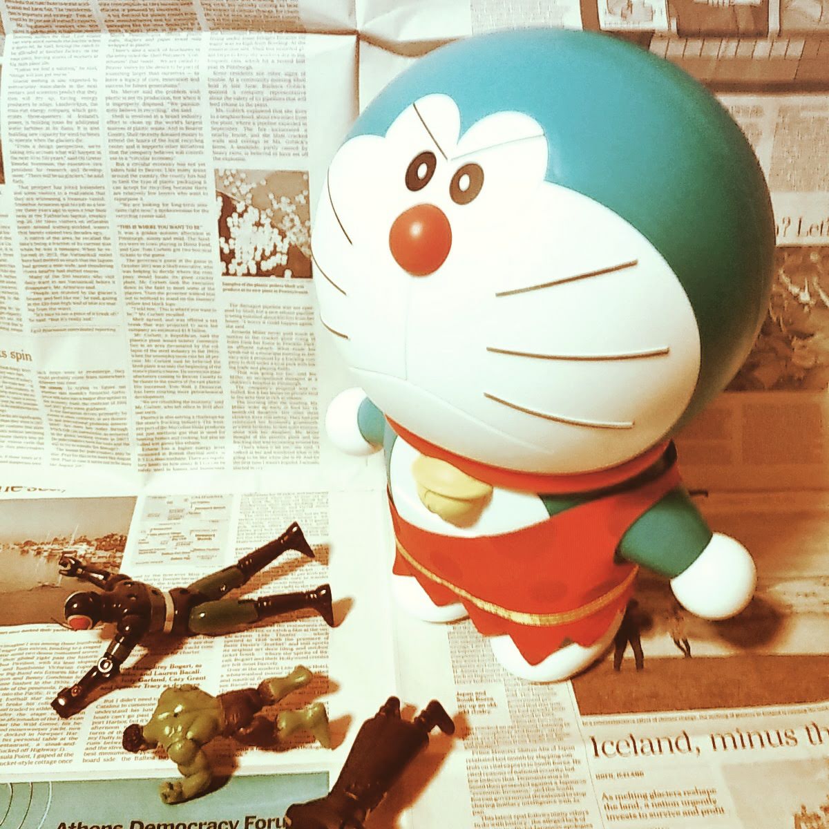 Invincible. (Introduction of “MINT Doraemon Big Size Figure 12 Inch Movie Nobita’s Birth of Japan from Japan”)