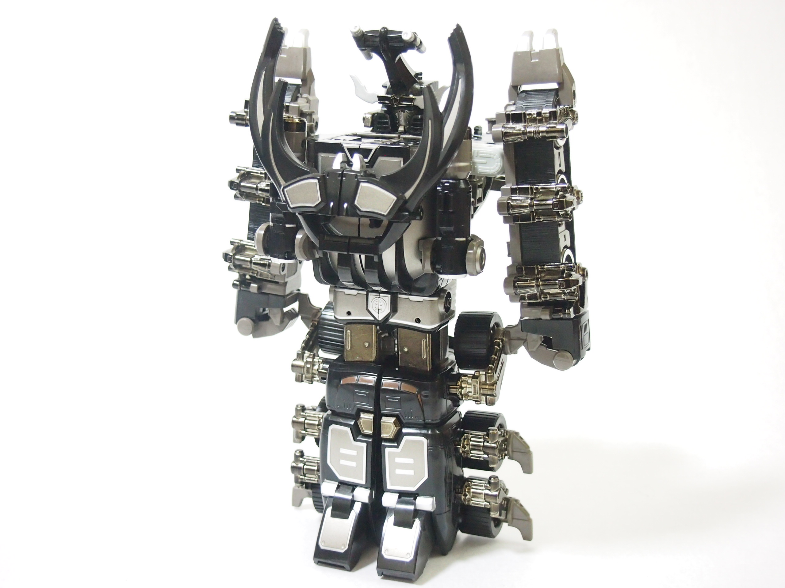 PROMOTION. RARE NEAR MINT BANDAI DX Gouraijin BLACK VERSION Power Rangers Ninja Storm Hurricaneger Megazord from Japan